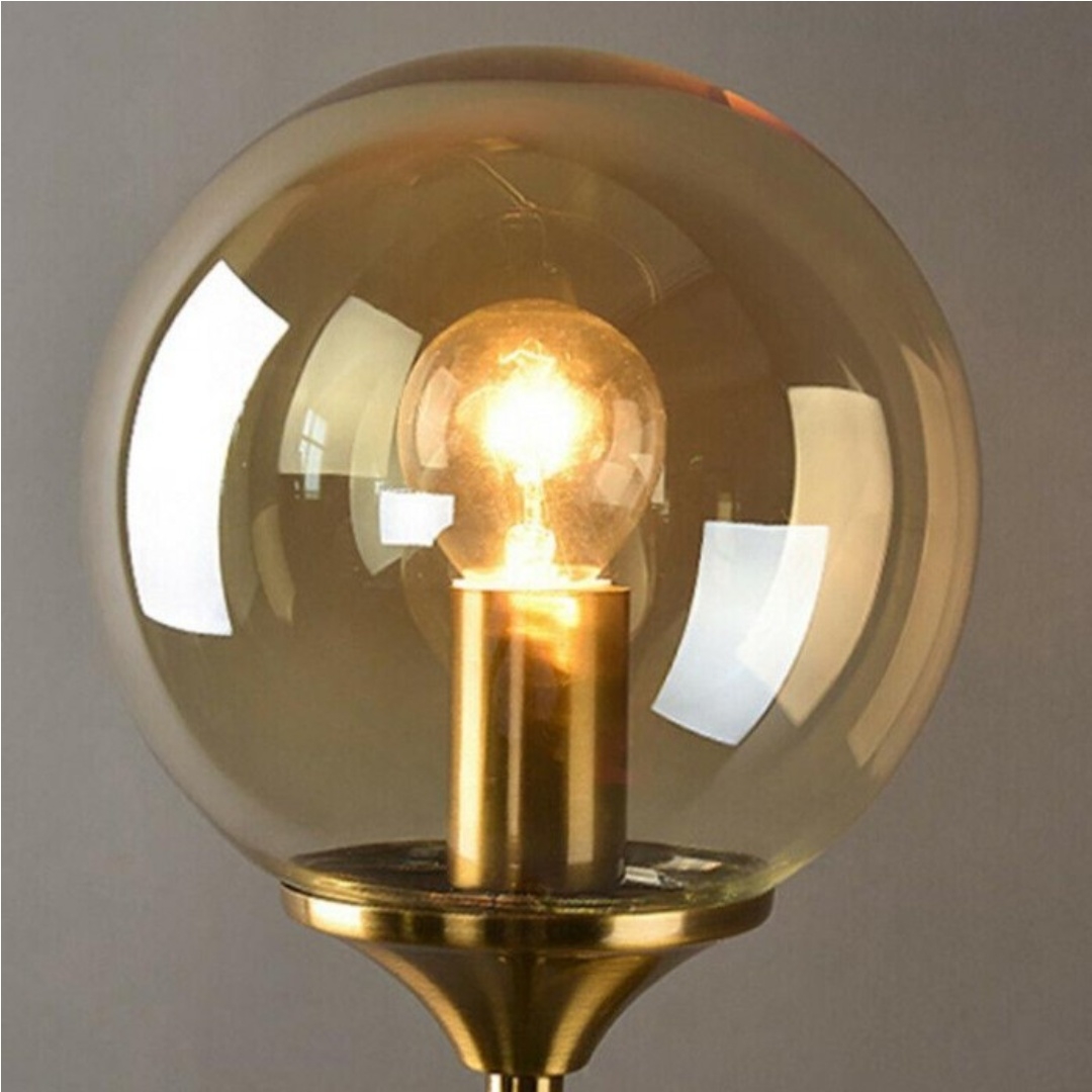 Beanaura Wall Lamp Nordic Glass Ball Metal Design – Modern Indoor Lighting for Living Room T1097
