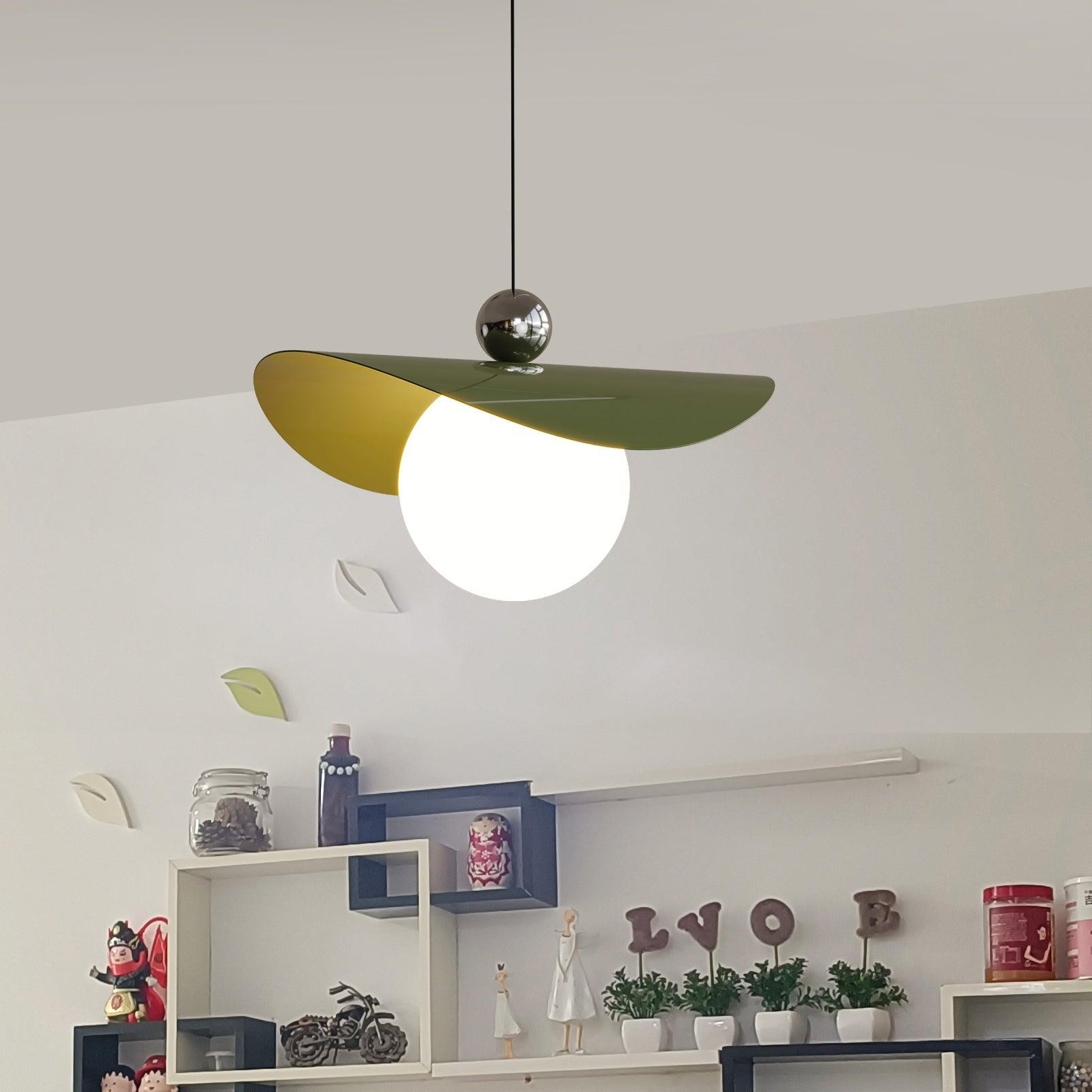 Simple Adjustable Metal Swing Arm Pendant Lamp G13