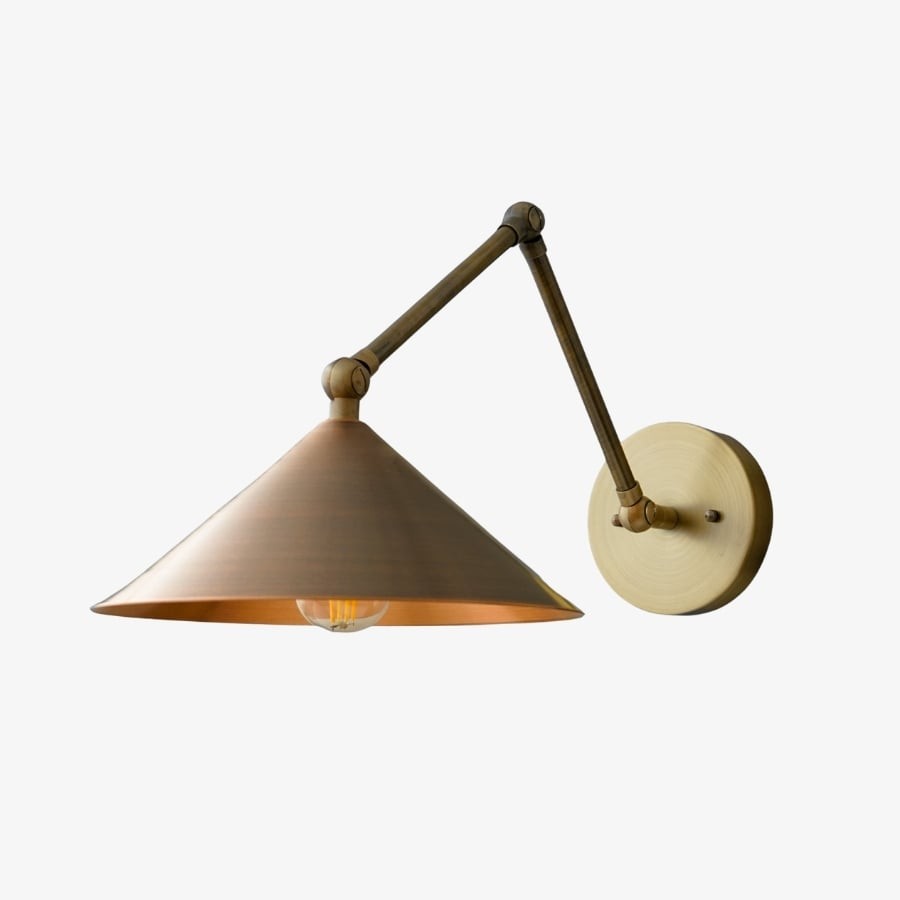Conique Meta Adjustable Wall Sconce - Vintage Industrial Light T393