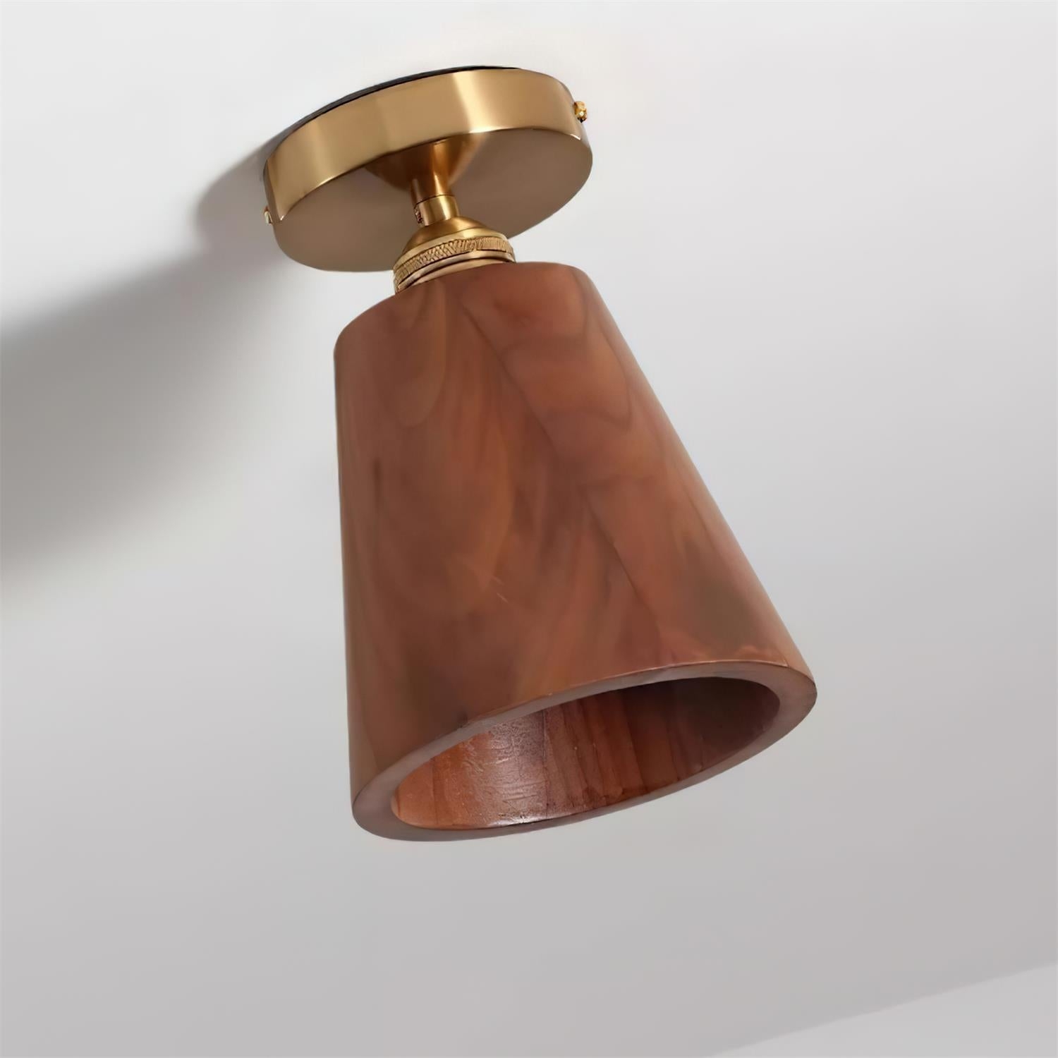 Collar Wood Ceiling Lamp T1459