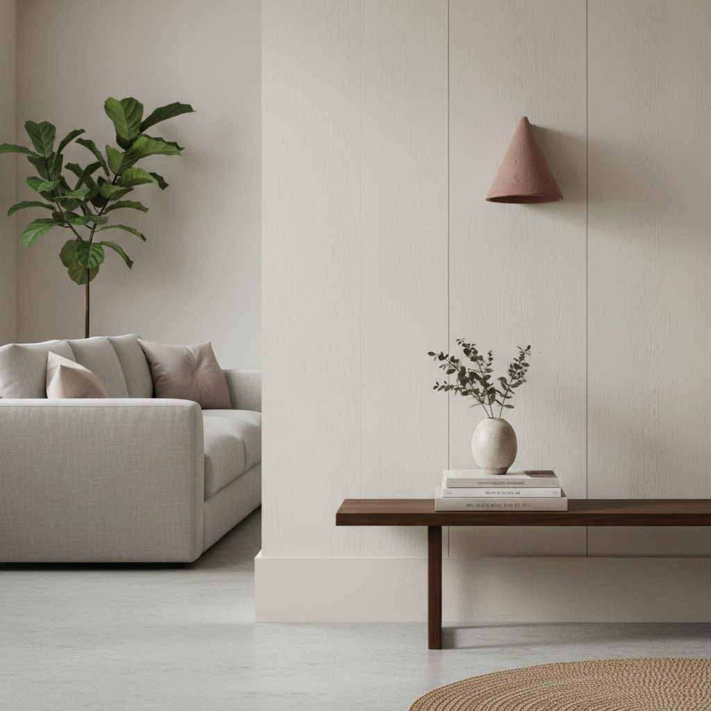 Concrellia Tapered Concrete Wall Lamp Modern - Bedroom Ambient Light T1128