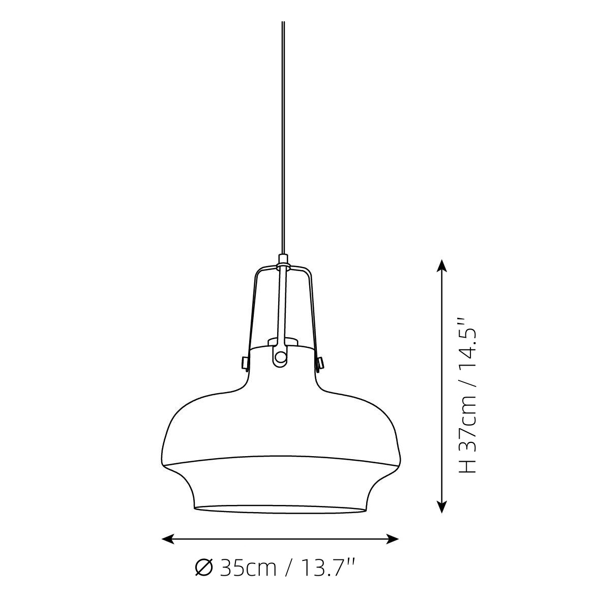 Light Luxury Glass Pendant Lamp P048