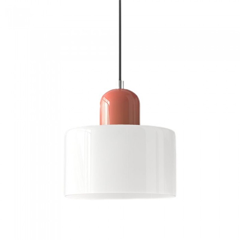 Nordic Morandi Cylinder Glass Pendant Light S66