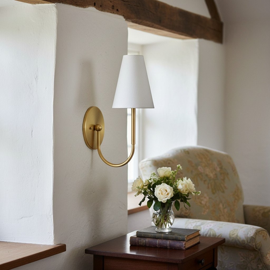 Curva Modern Minimalist Wall Sconce - Sleek Design for Living Room T399