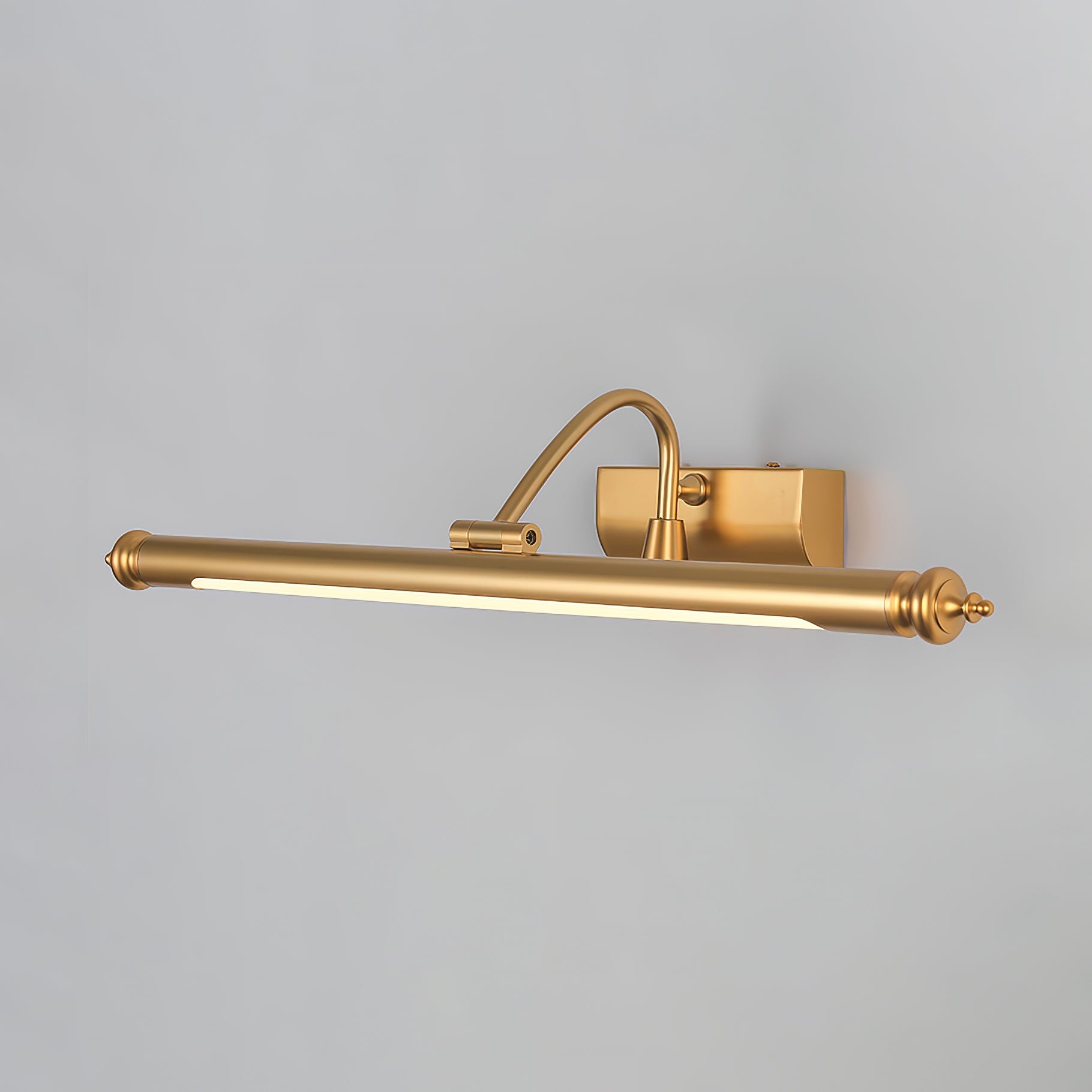 Mirror Front LED Brass Wall Lamp M556