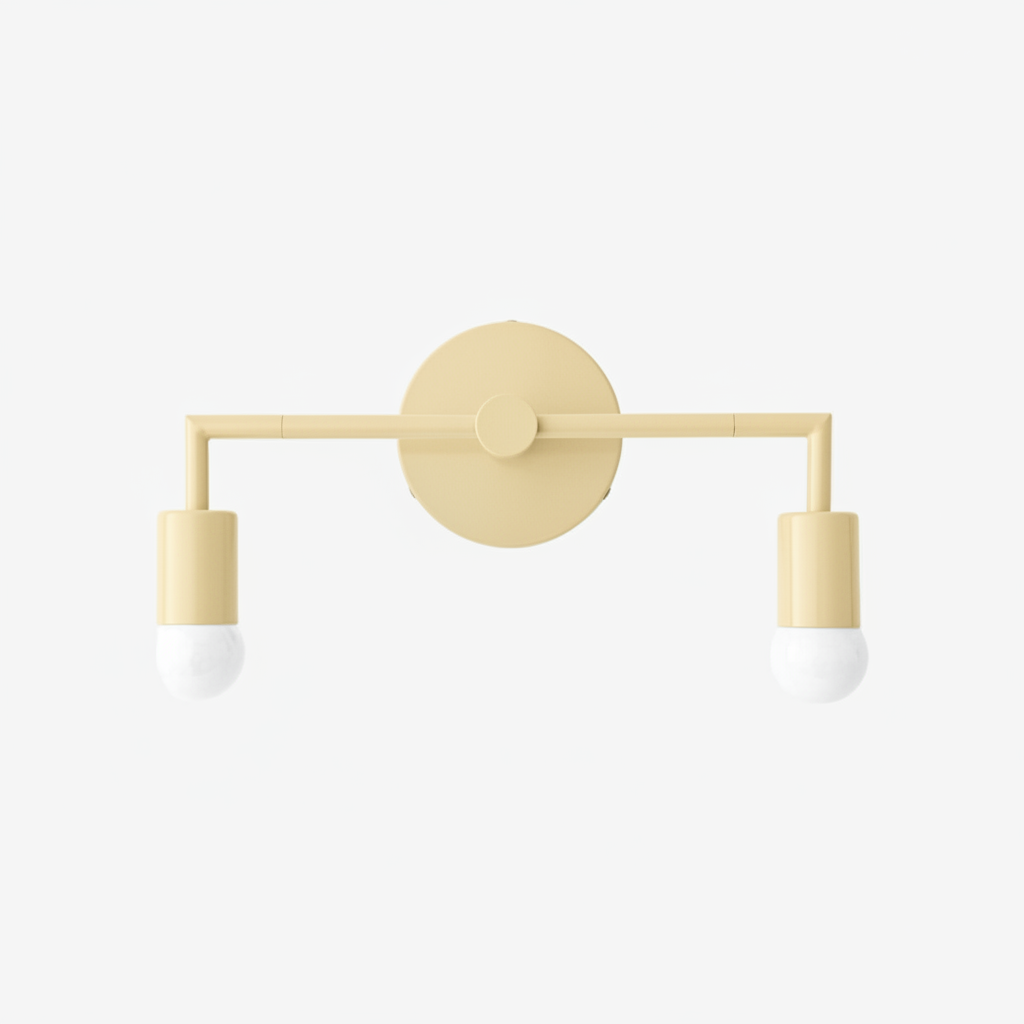 Mobilux Line Colorful Vanity Light - Modern Powder Coated Bathroom Sconce Fixture T316