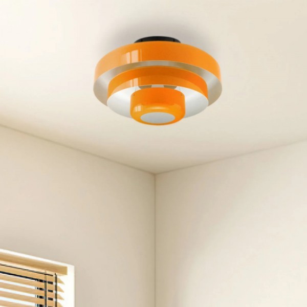 Veleora Triple Layer Disc Ceiling Light - Bauhaus Colorful Design S361