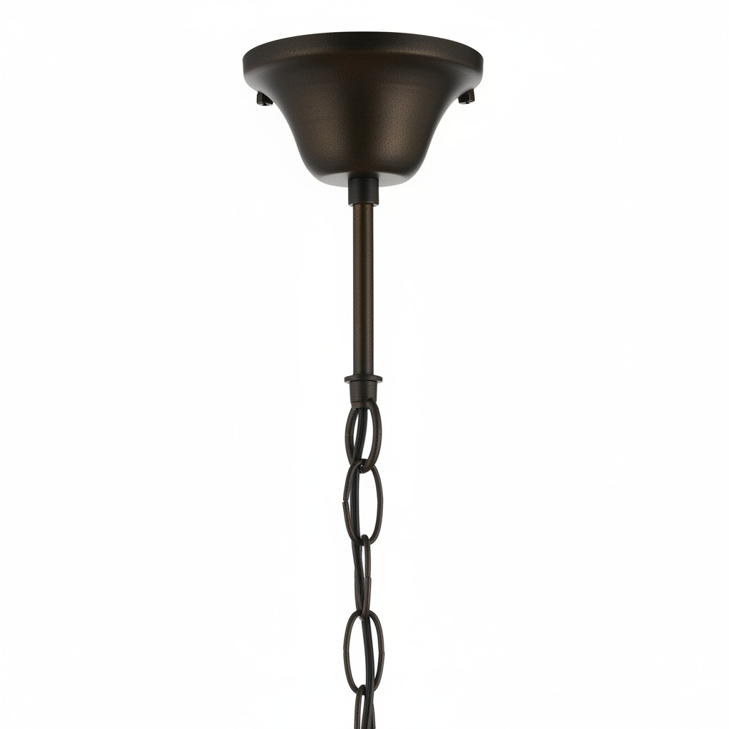 TF Pearl Pendant Light - With A Glass Shade and Adjustable Length for Dining and Kitchens T1016