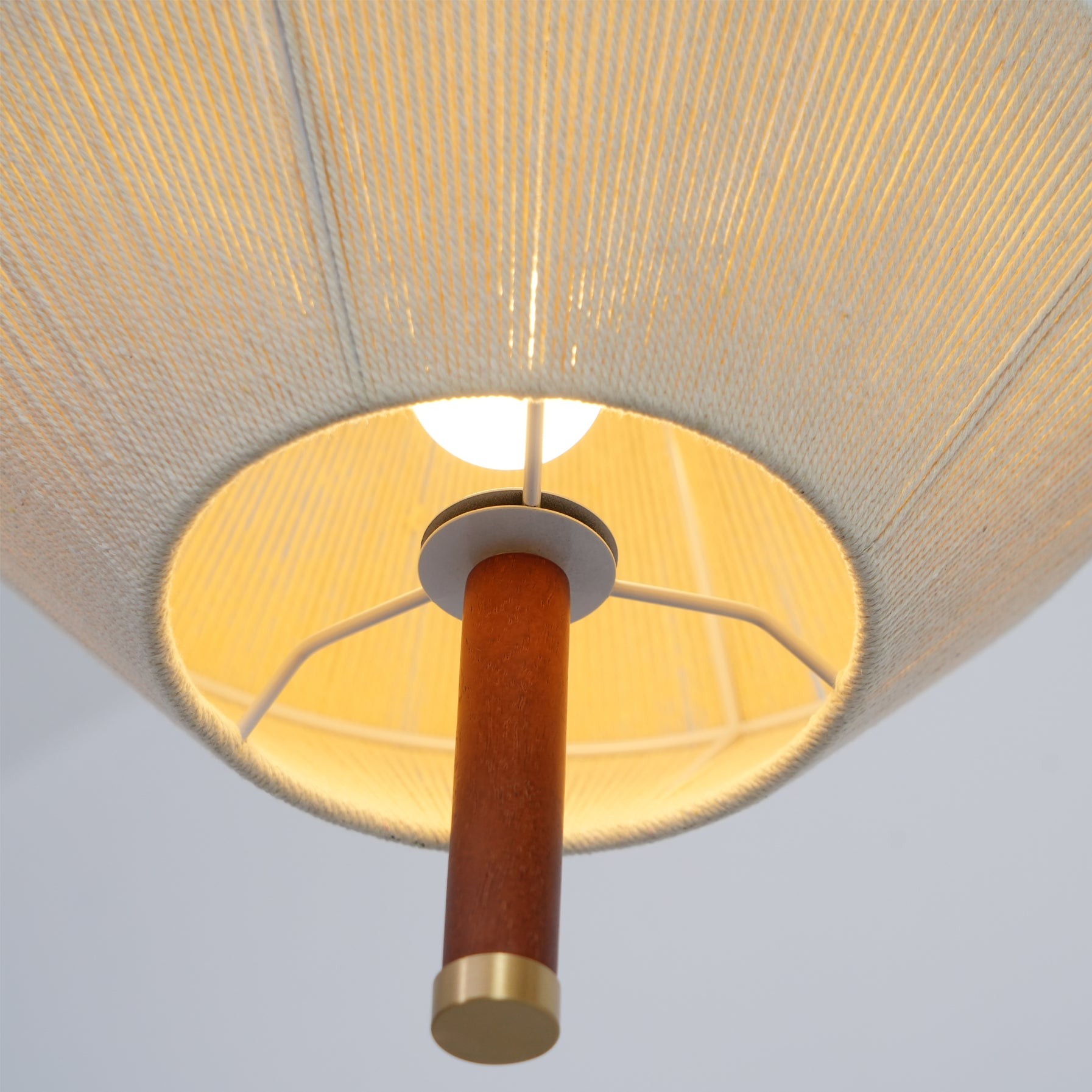 Japanese Wabi-Sabi Style Woven Fabric Pendant Lamp M10