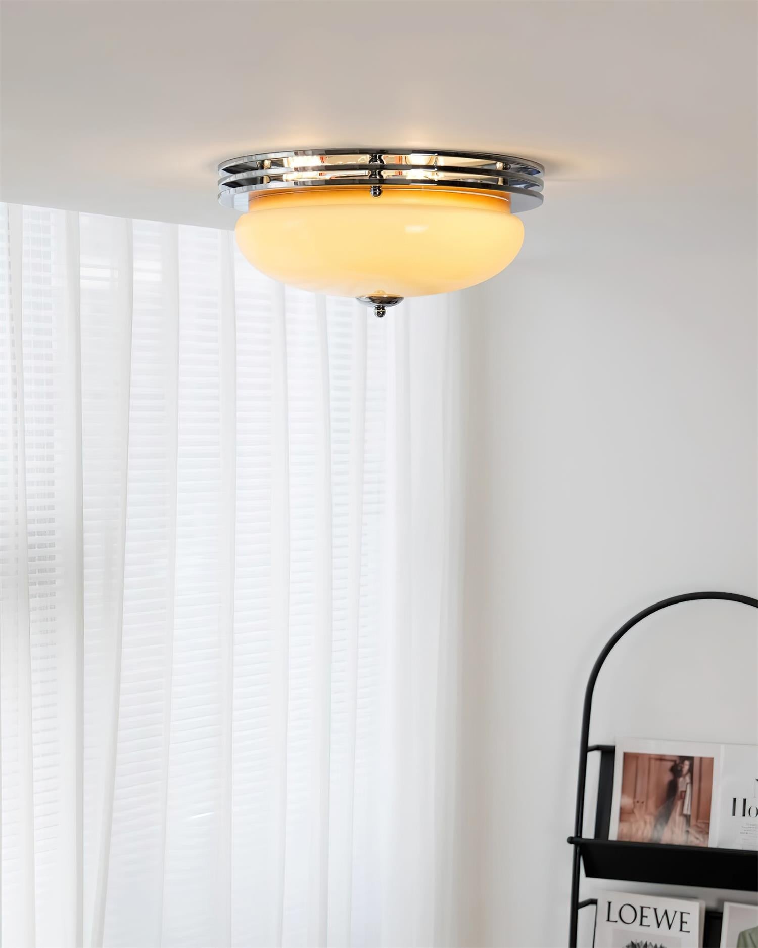Bauhaus Egg Tart Ceiling Light P034