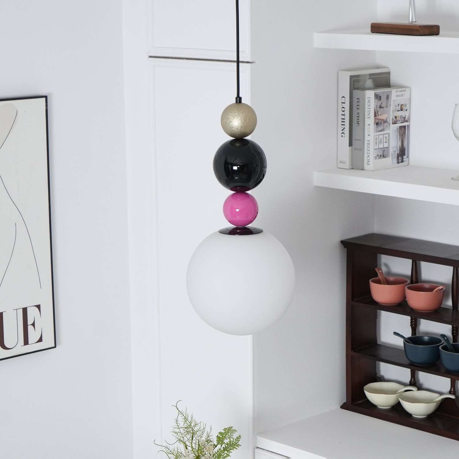 Modern Gourd Ball Pendant Lamp M227
