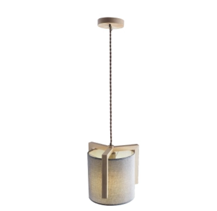 MILLER Textile Shade Hanging Light