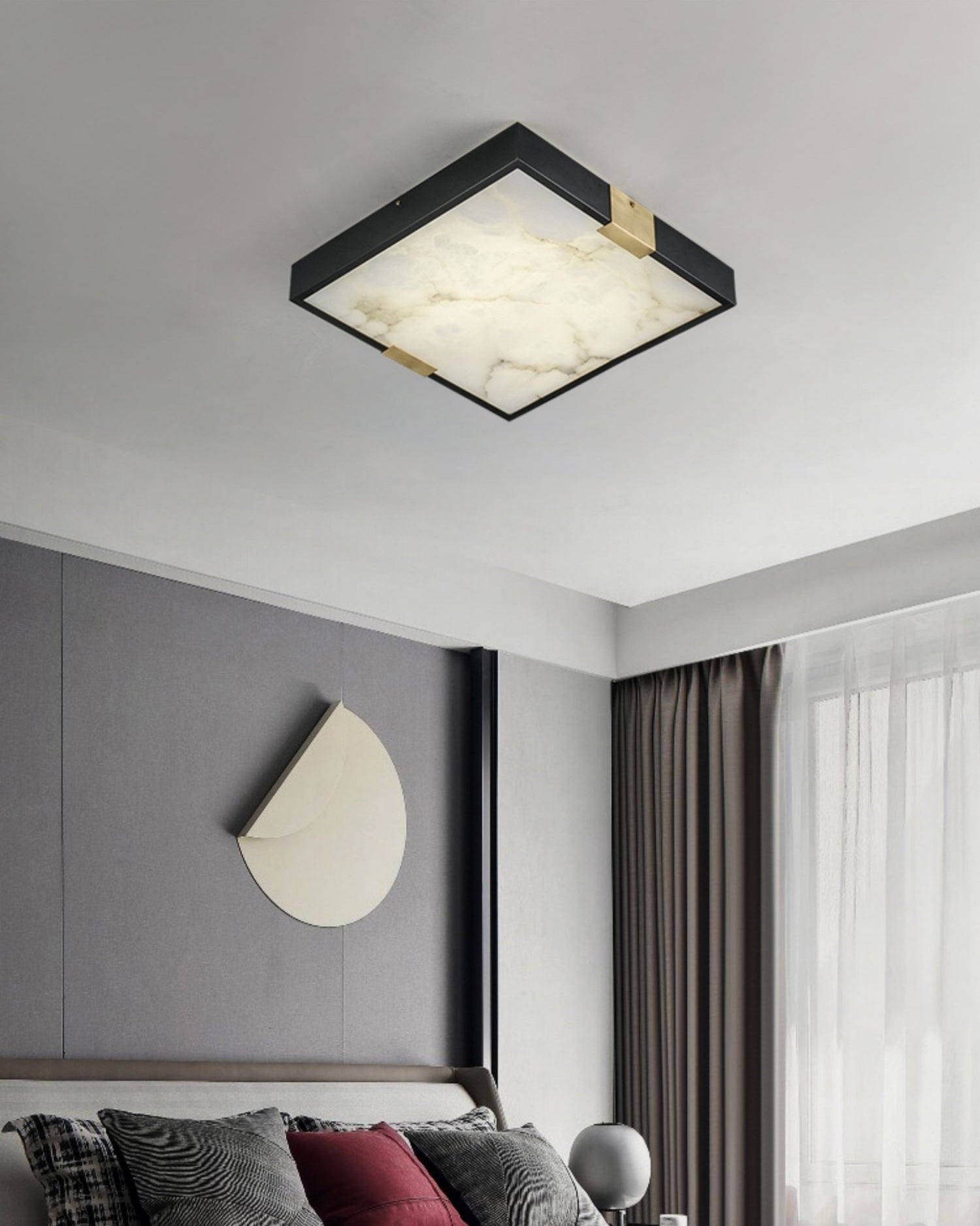 Lucien Alabaster Ceiling Light T1656