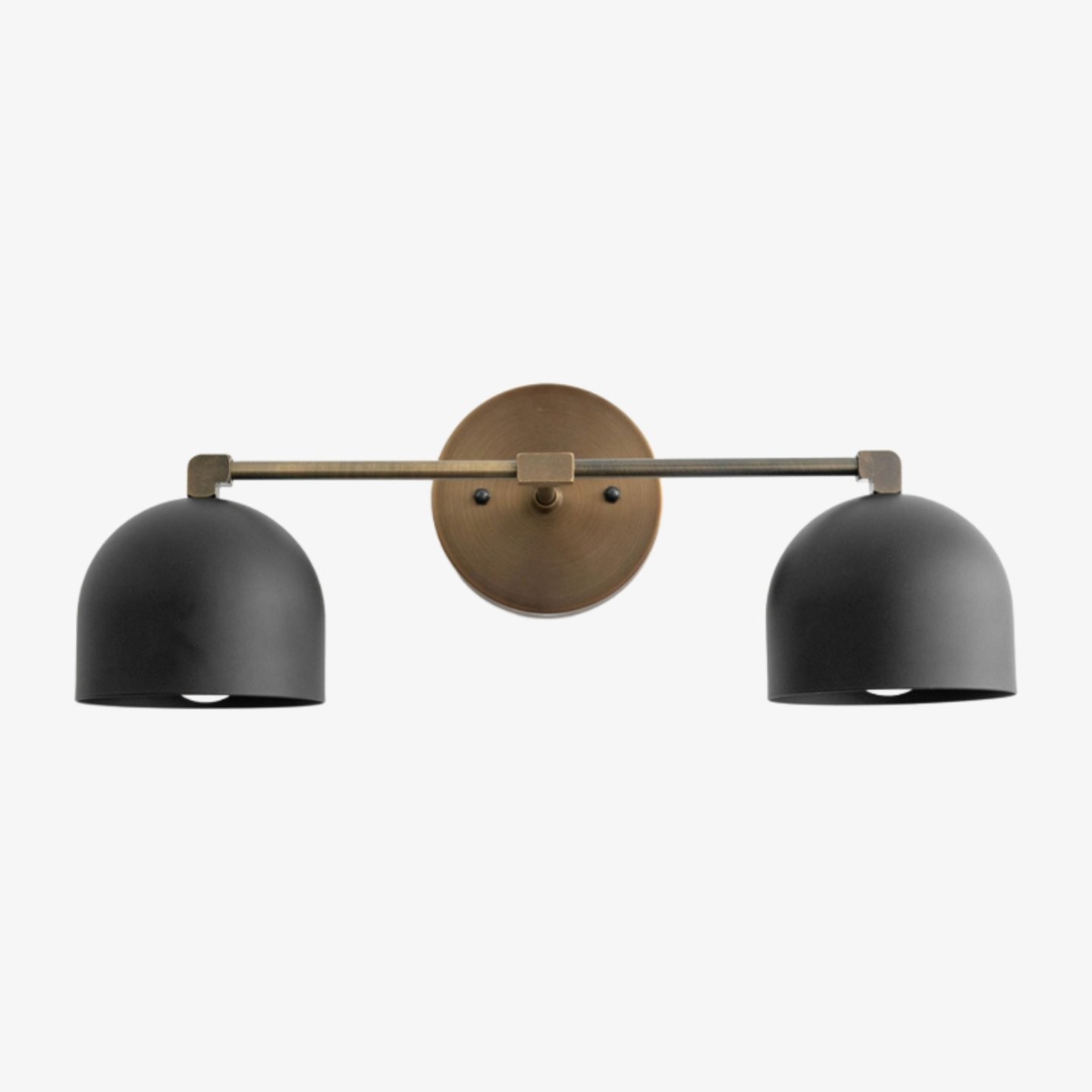 Metio Dome Mid-Century Deep Ball Vanity Lamp - Brass Wall Sconce T412