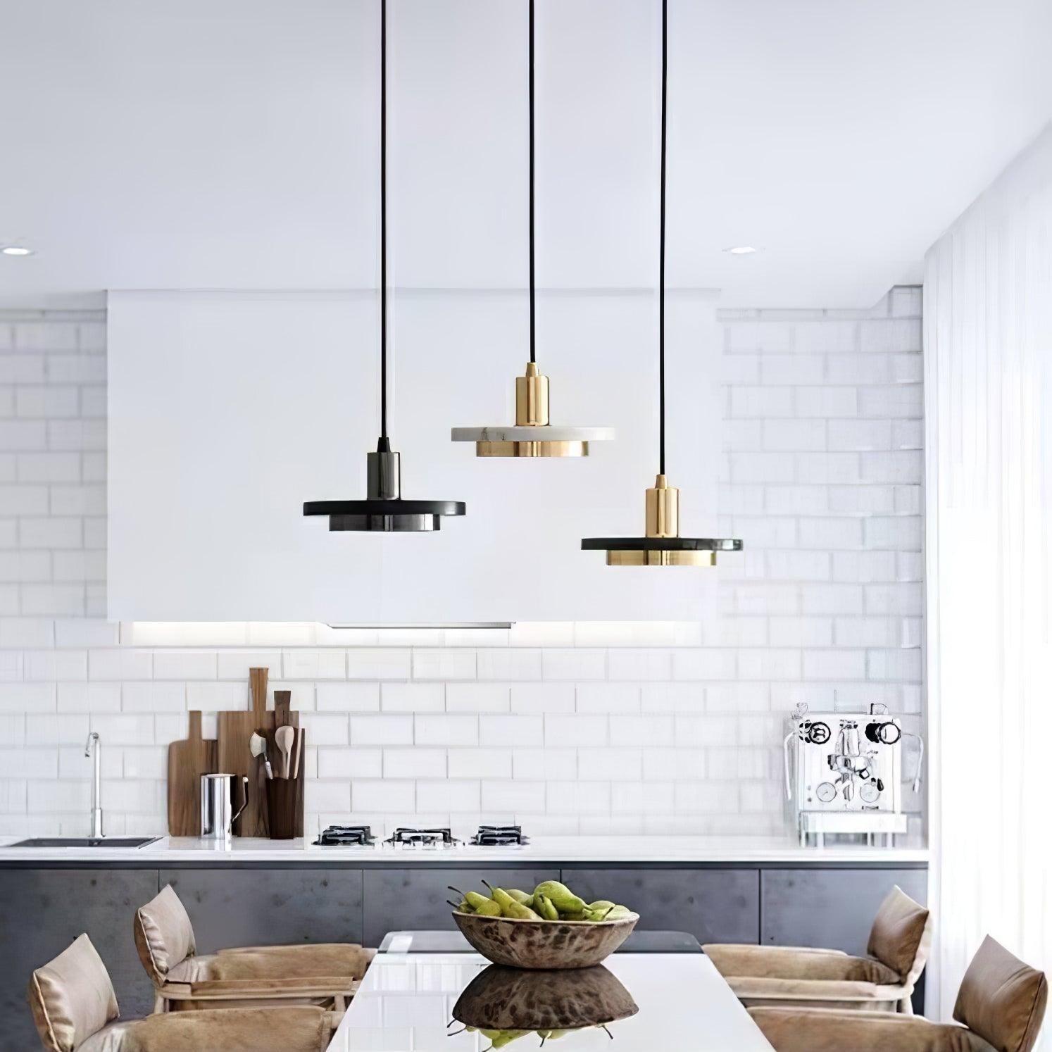 Double Circle Pendant Light M559