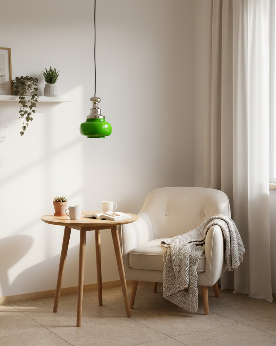 Jade Pulse Pendant Lamp T1563