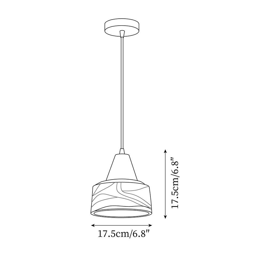 Vintage Murano Pendant Lamp P076