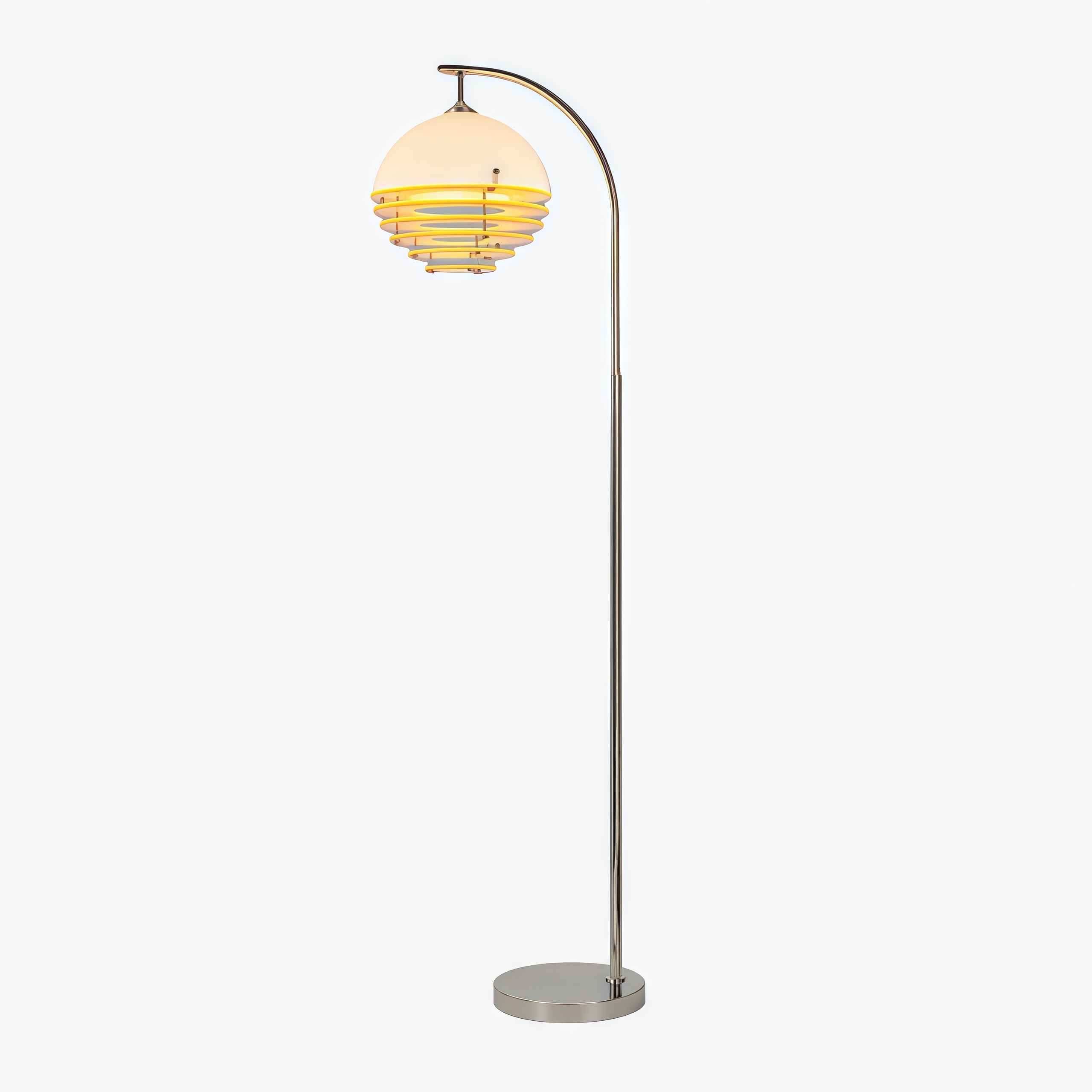 Afterglow Sunset Tiered Floor Lamp - Modern Lamp for Living Rooms G77