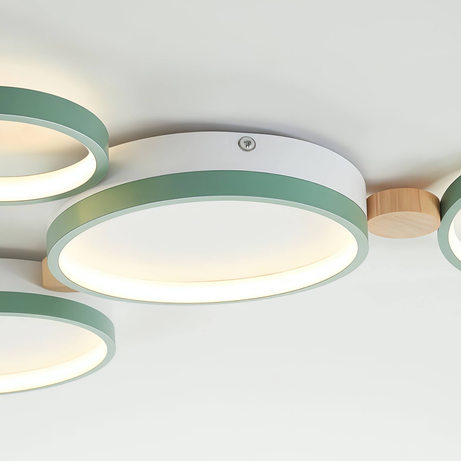 Modern LED Ceiling Lamp - Multi-Branch Design in Nordic Style for Living Room S381