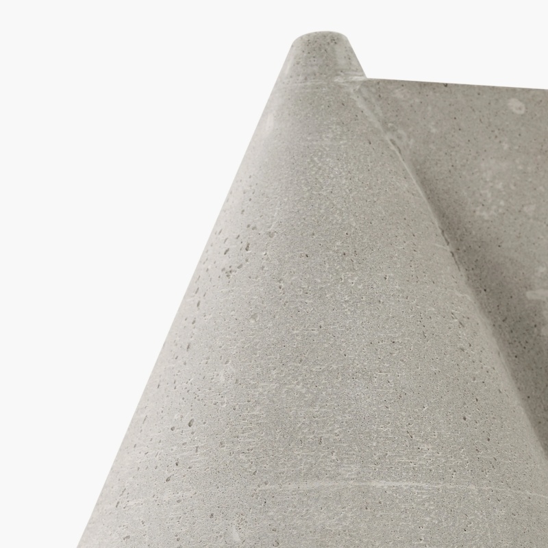 Concrellia Tapered Concrete Wall Lamp Modern - Bedroom Ambient Light T1128