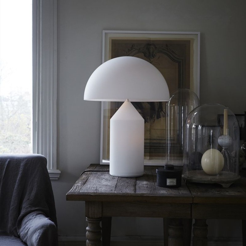 HaloVell Table Lamp Sculptural Dome - Modern Bedroom Lighting