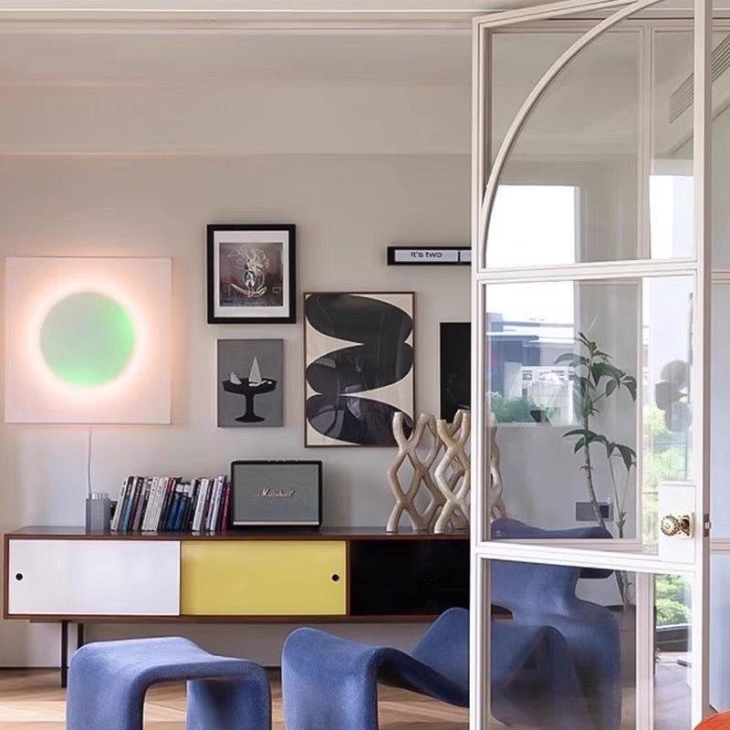 Modern Simple Plug-In Round Wall Lamp G54