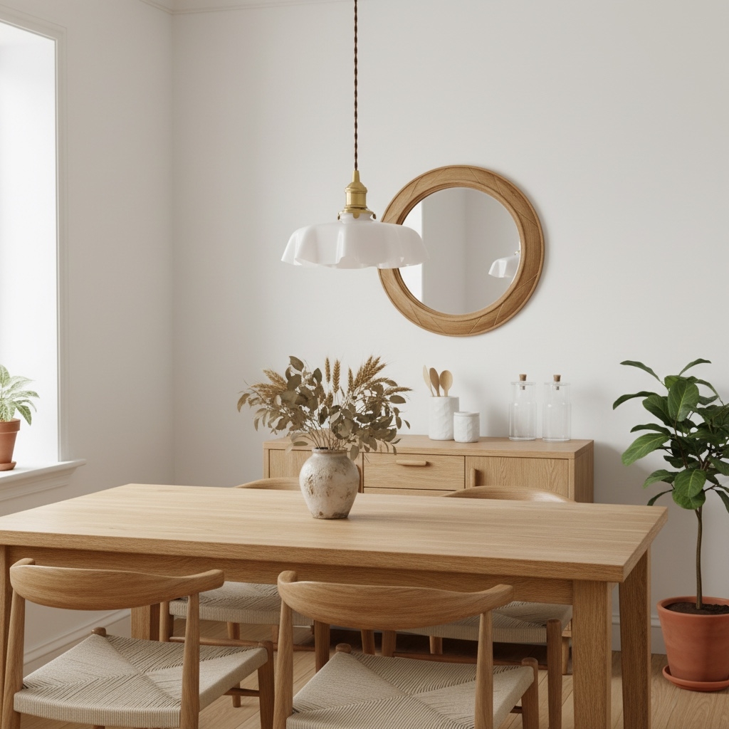 Aluneroa Vintage Inspired Flower Pendant Lamp Soft Curved Silhouette for Interior Lighting T1084