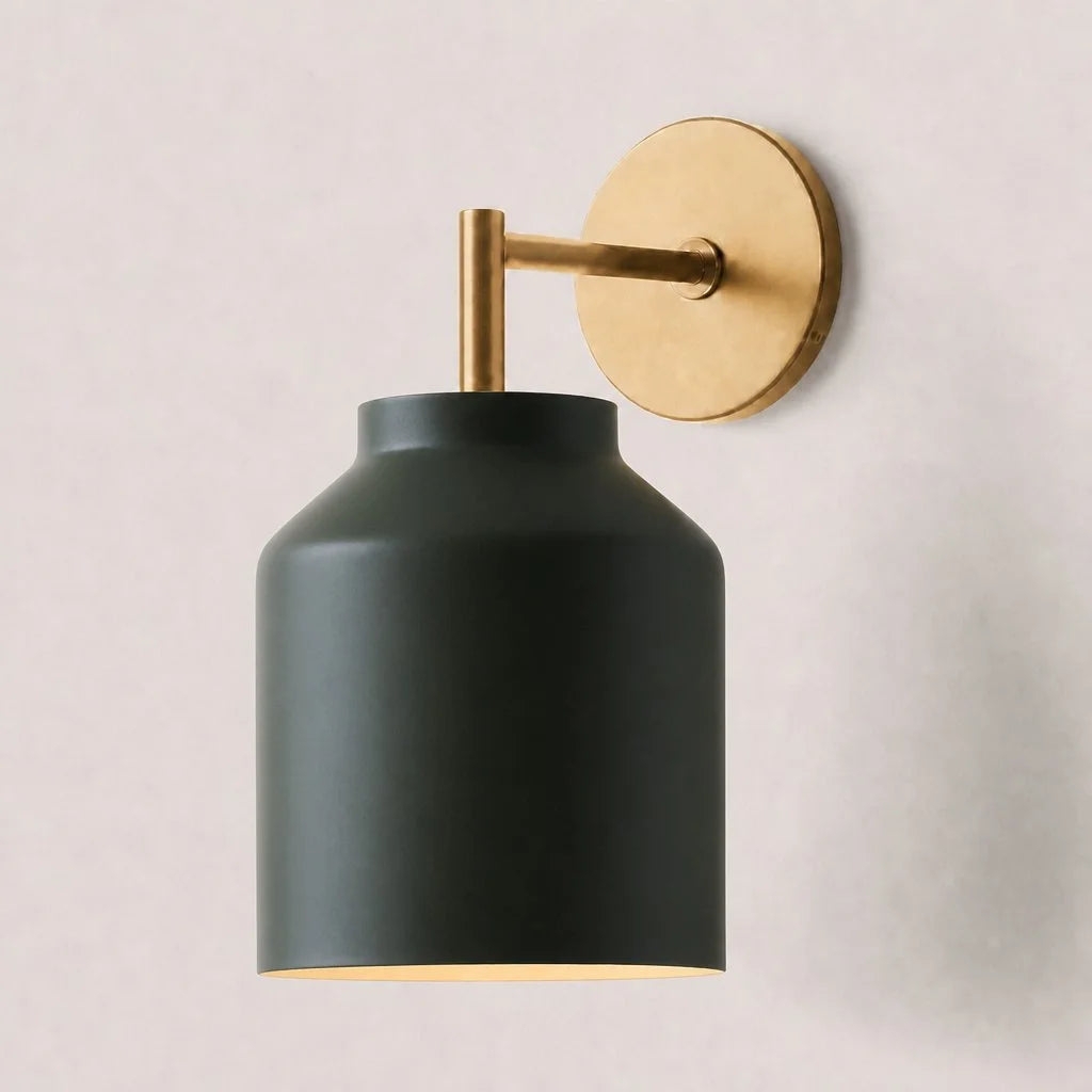 Hanton Minimalist Cylindrical Wall Sconce - Modern Lighting for Vanity T173