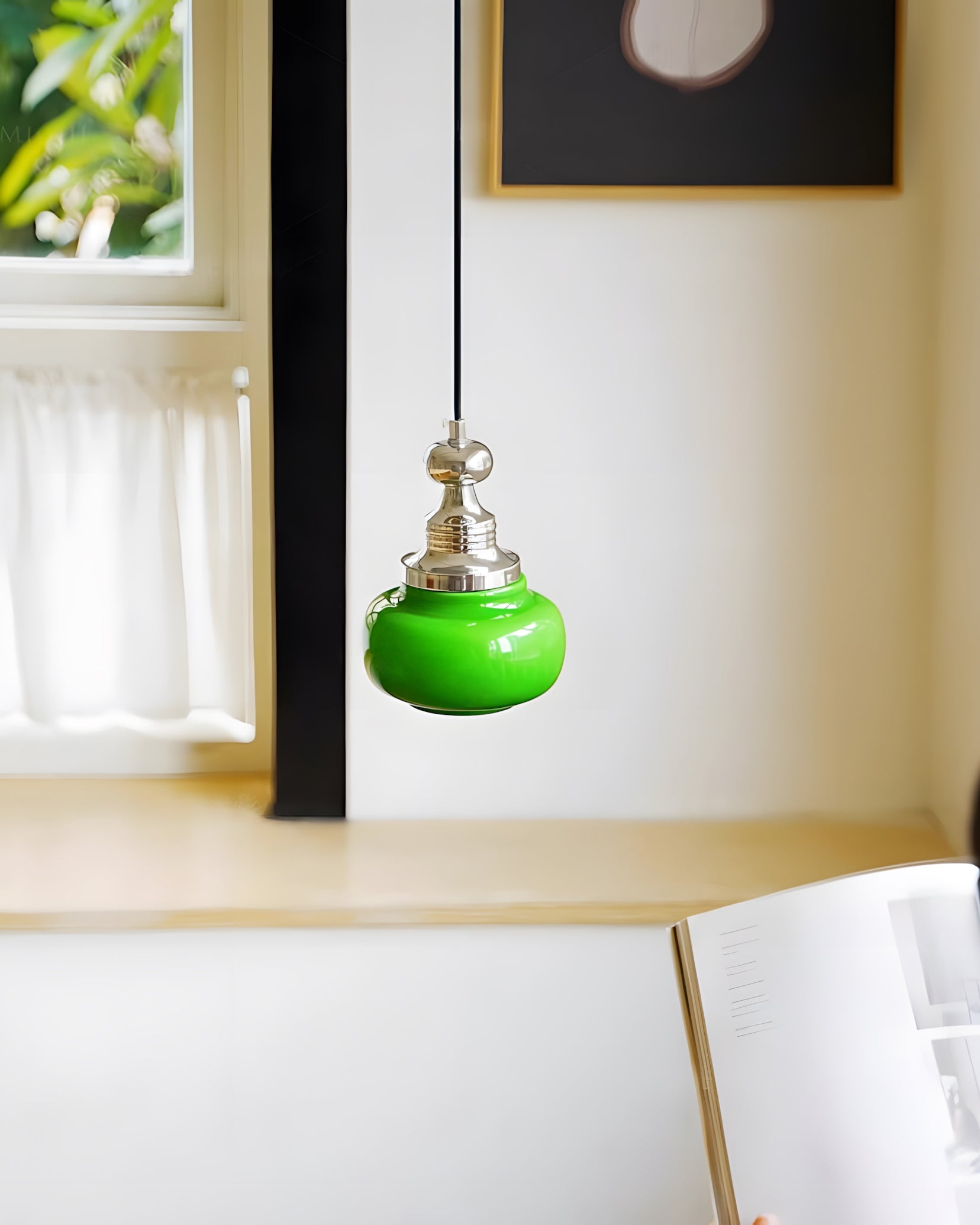 Jade Pulse Pendant Lamp T1563