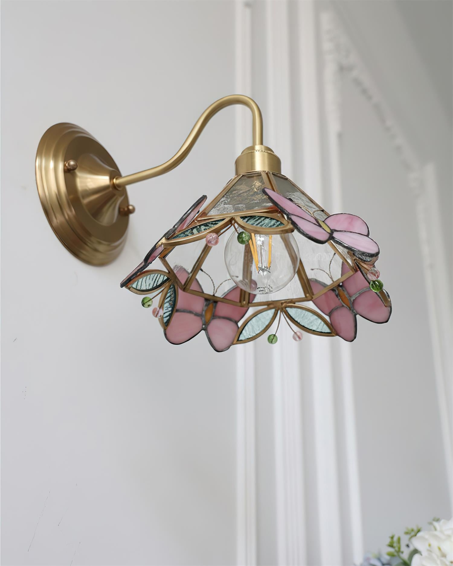 Butterfly Jewel Wall Lamp T1464