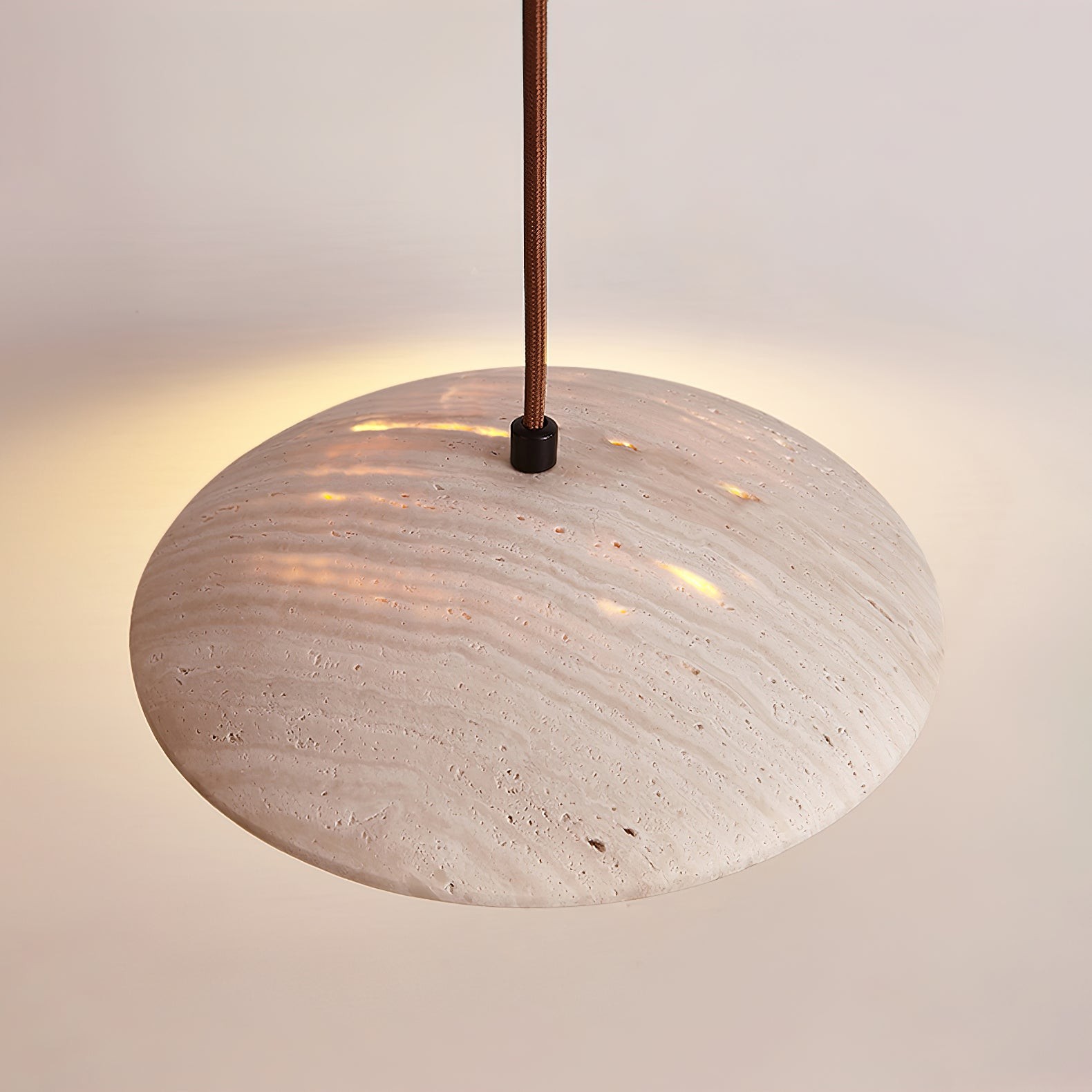 Cream Style Wood Pendant Lamp M316