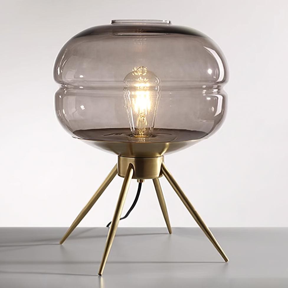 Luxury Personality Colored Glass Cover Tall Table Lamp M132