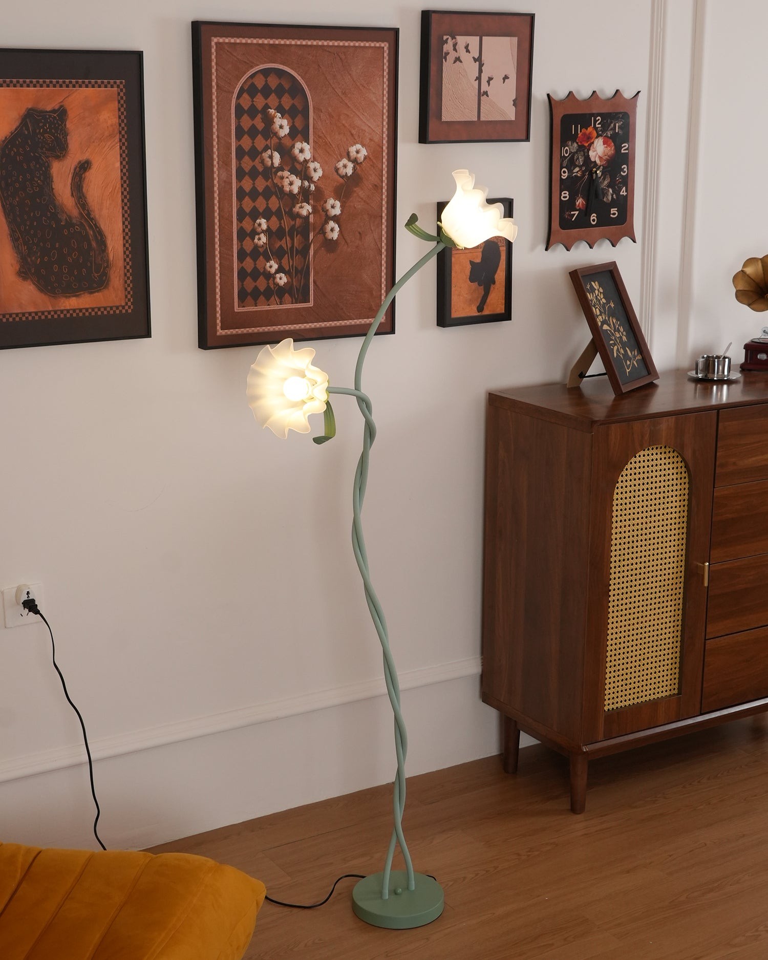 Creative Multi-Head Winding Flower Shape Floor Lamp M75