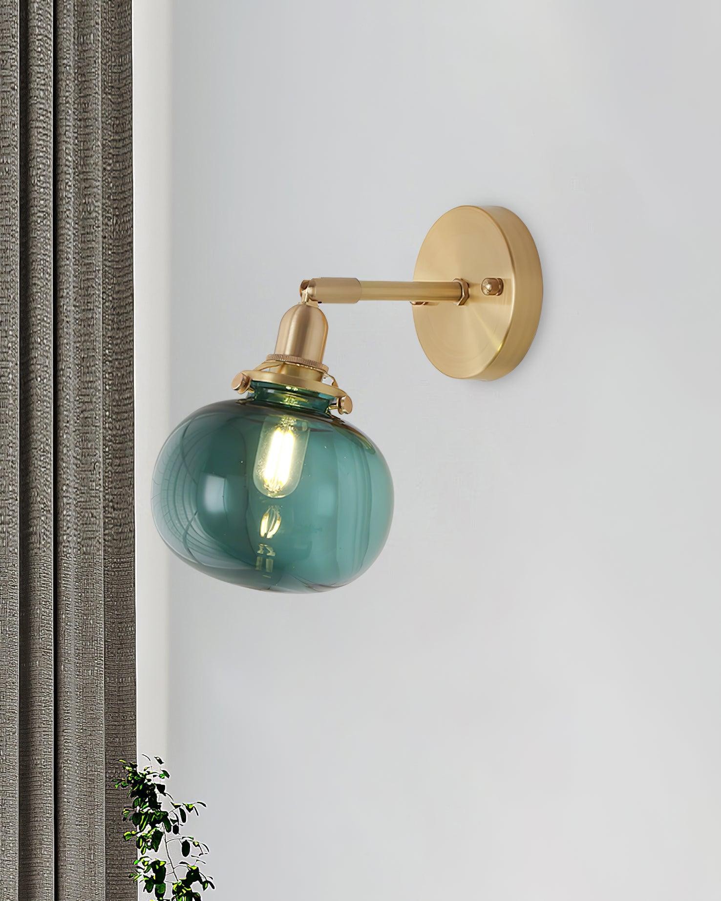 Simple Hallway Entrance Pumpkin Pattern Wall Lamp M108