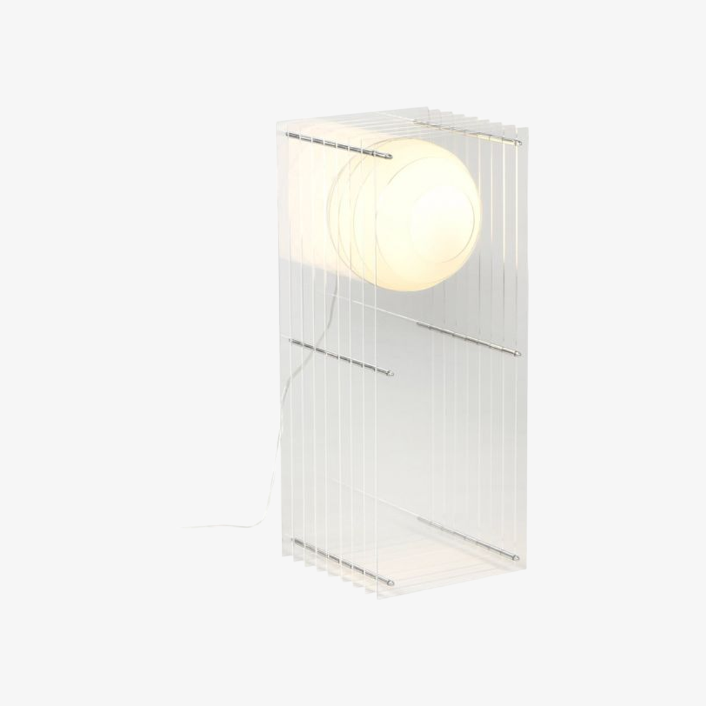 Geometric Layering Cuboid Lamp – Modern Acrylic Sunset Ambient Table Lamp S372