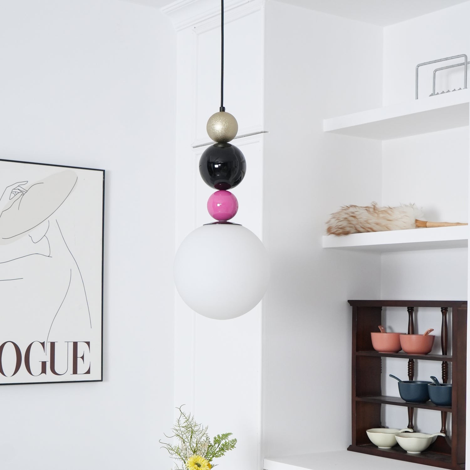Modern Gourd Ball Pendant Lamp M227
