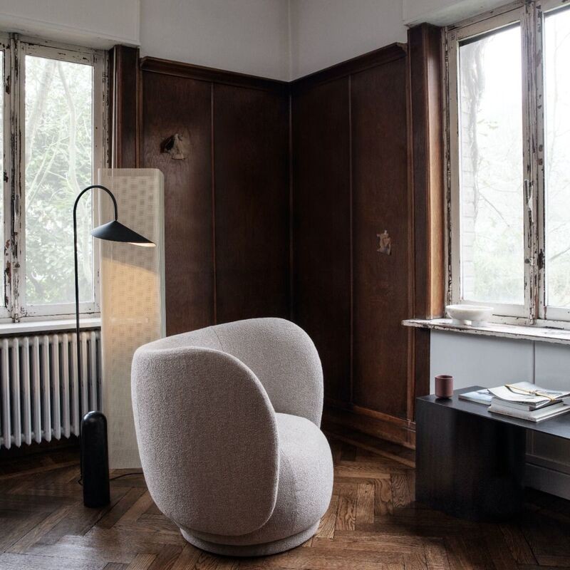 Nulavo Floor Lamp - Minimalist Pivoting Lamp for Contemporary Interiors