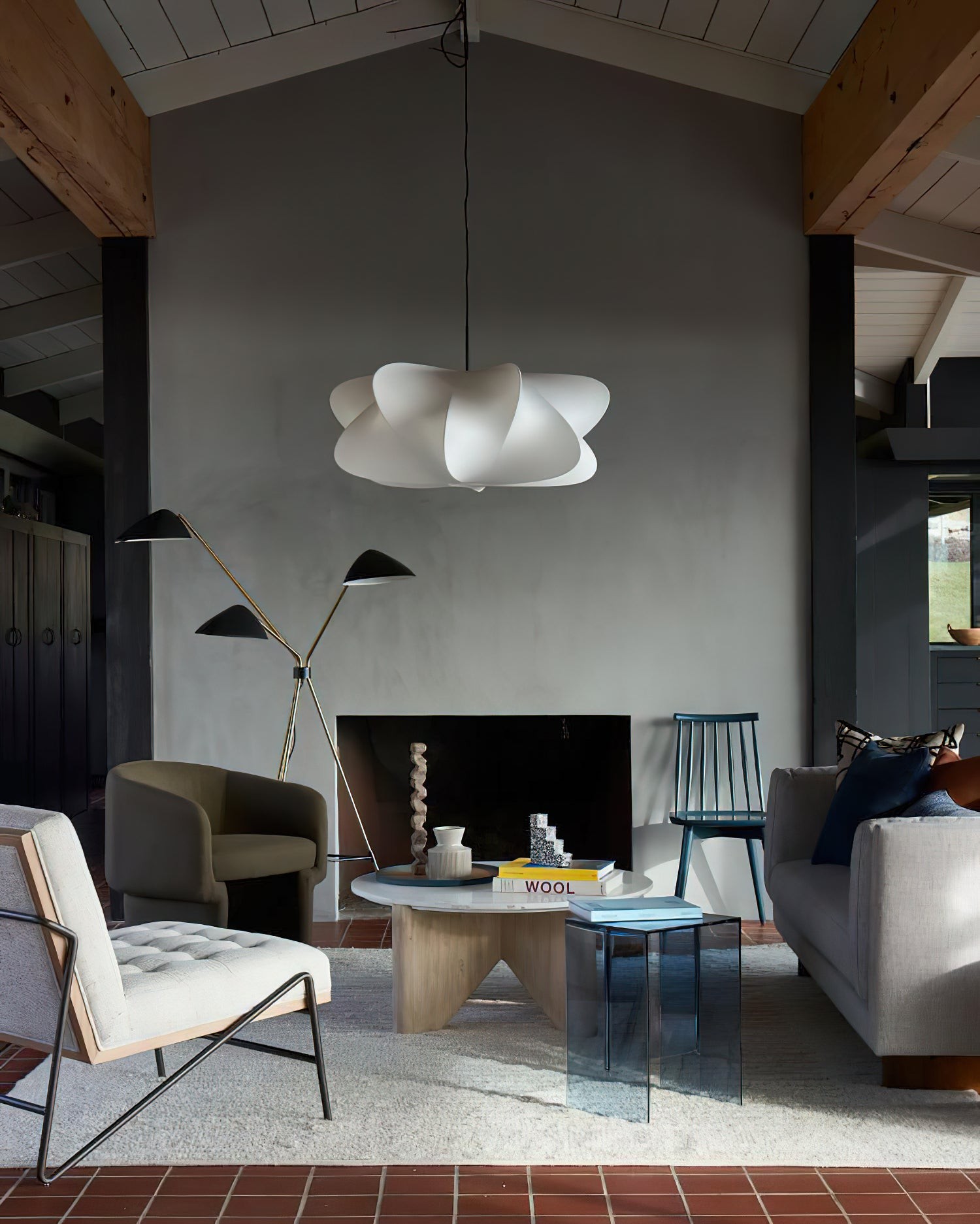 Sleek Modern Pendant Light - Adjustable Suspension for Dining Rooms M57