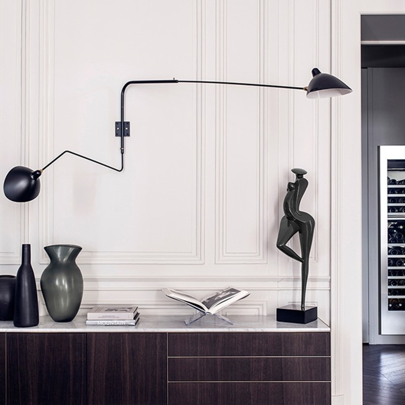 Arclume Modern Wall Light - Modern Adjustable Sconce for Living Room