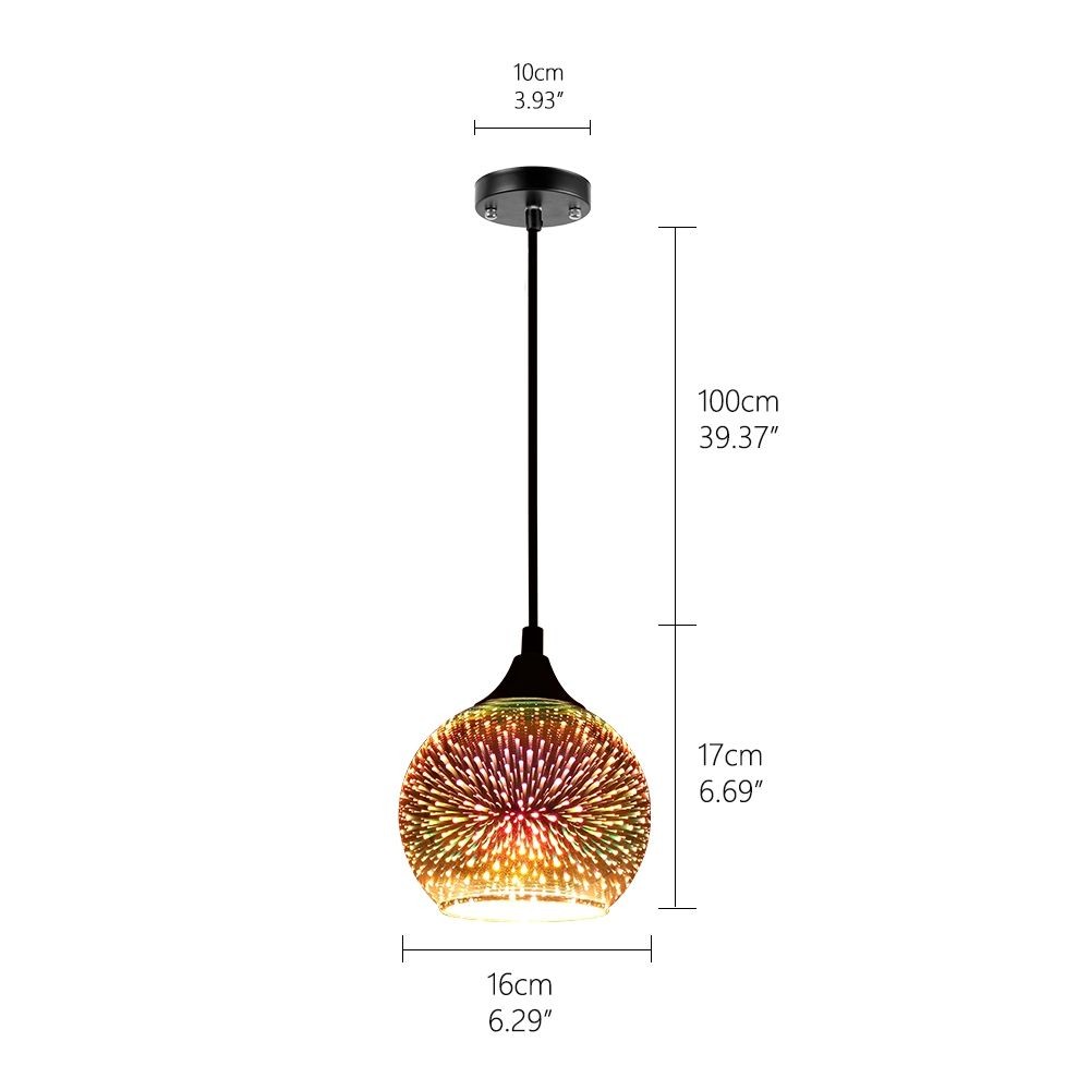 Modern 3D Colorful Nordic Pendant Lamp(Blue Version)