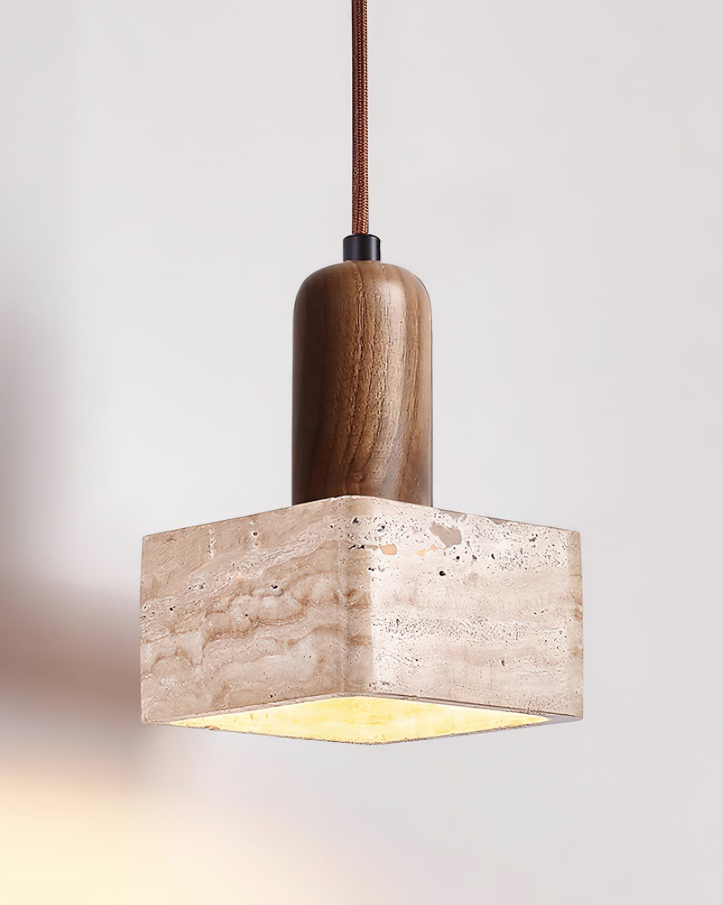 Simple Elegant Square Rectangular Pendant Lamp M94