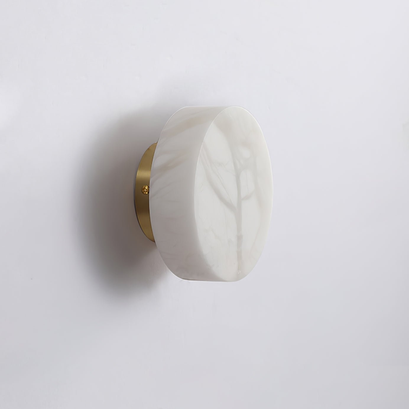 Cylindrical Alabaster Wall Lamp T1873