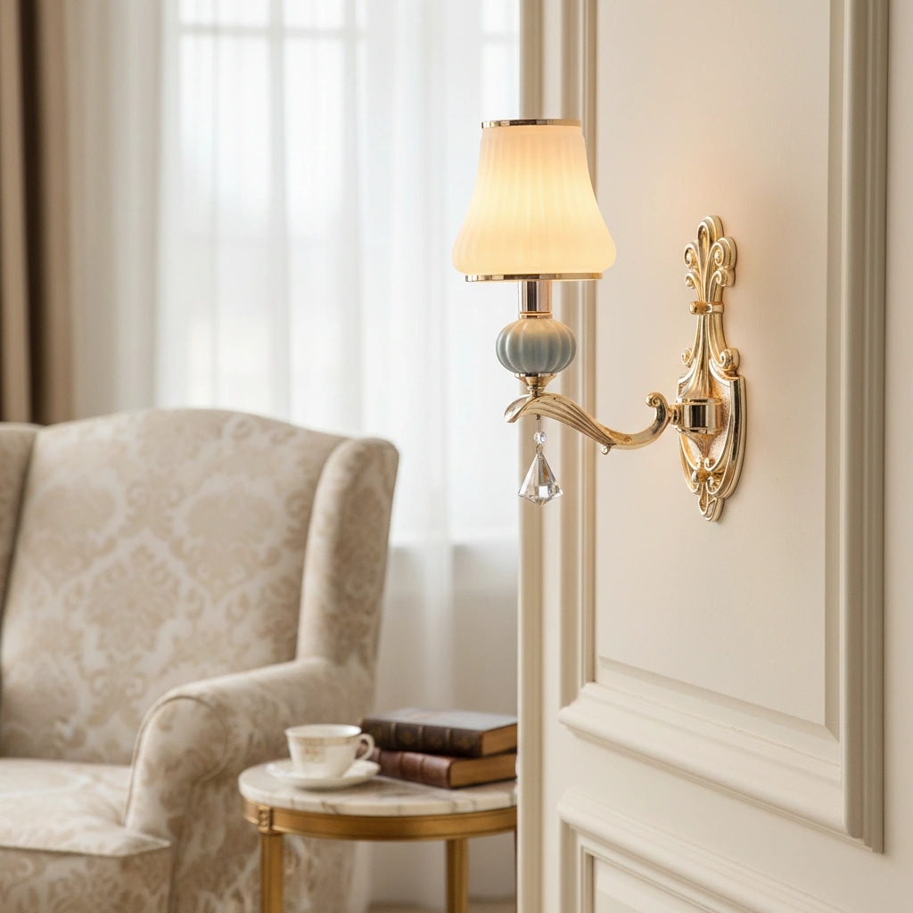 Sylvion Artistic Minimalist Wall Lamp - Sculptural Bedroom and Restaurant Wall Sconce Lighting T1134
