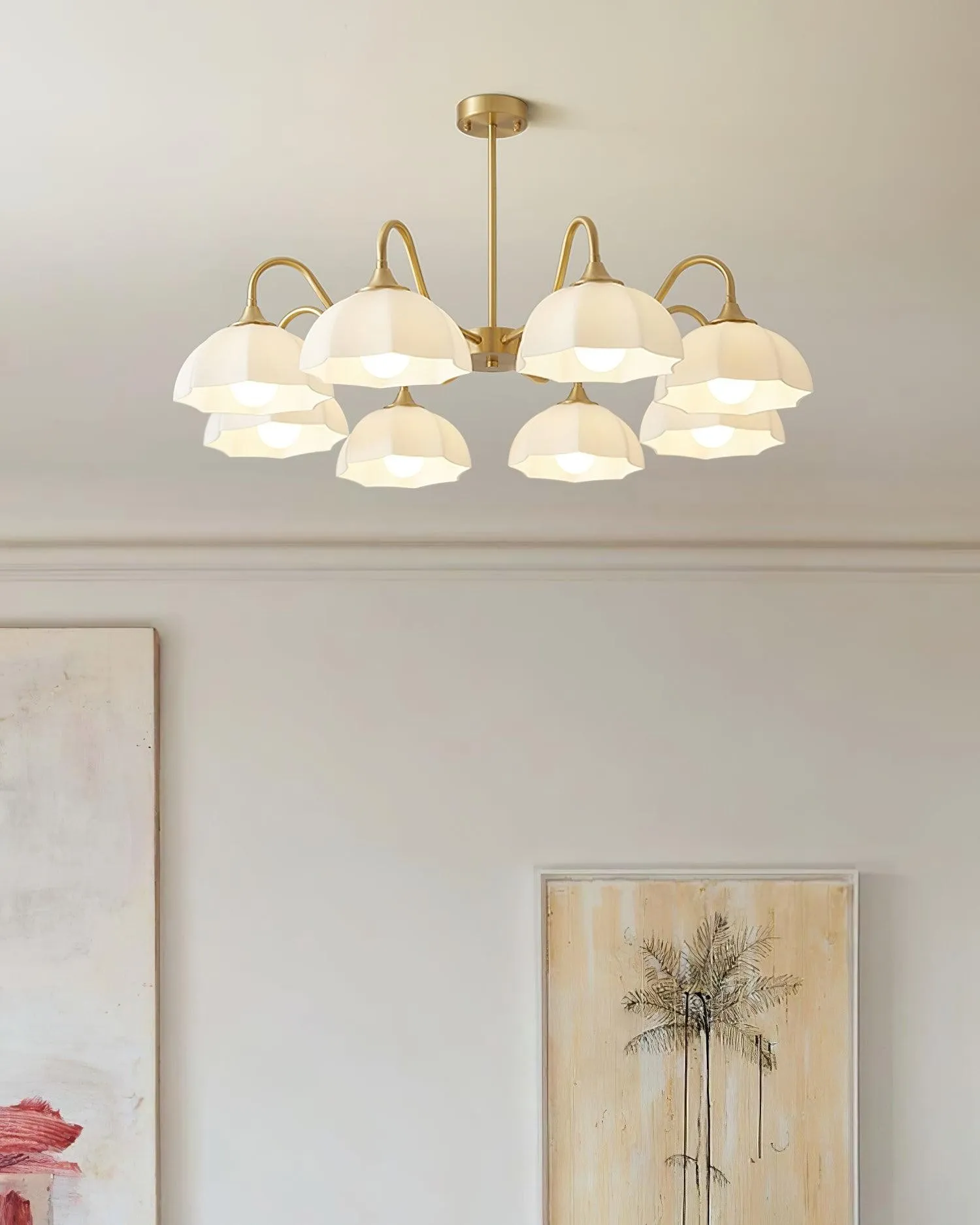 Nordic Garden Flower Glass Chandelier M204