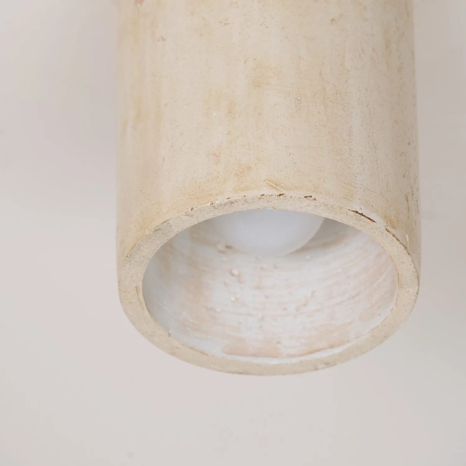 Marble Travertine Column Ceiling Lamp M405