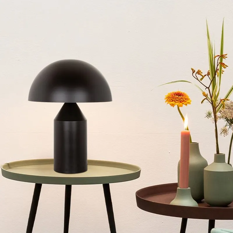 HaloVell Table Lamp Sculptural Dome - Modern Bedroom Lighting