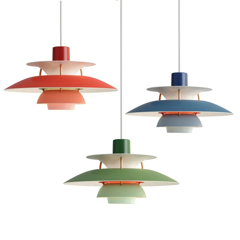 Danish Multi-layer Metal Pendant Light S107