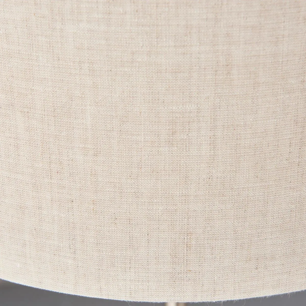 Tela 1‑Light and 3‑Light Table Lamp - Modern Linen & Metal for Bedside or Living Room T847