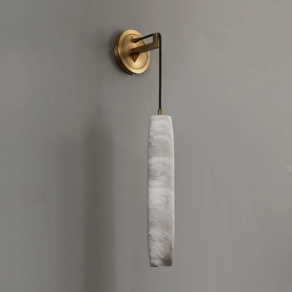 Alabaster Flute Wall Lamp T1661