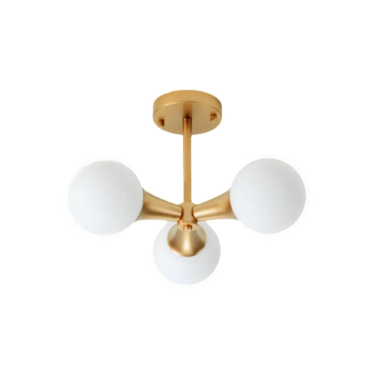 Mid Century Metal Globe Ceiling Lamp S132